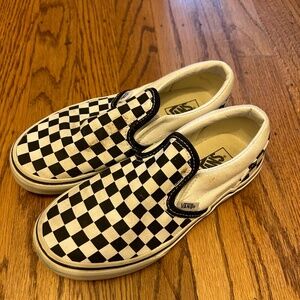 Kid Vans Classic Slip-On Checkered Shoe Y2